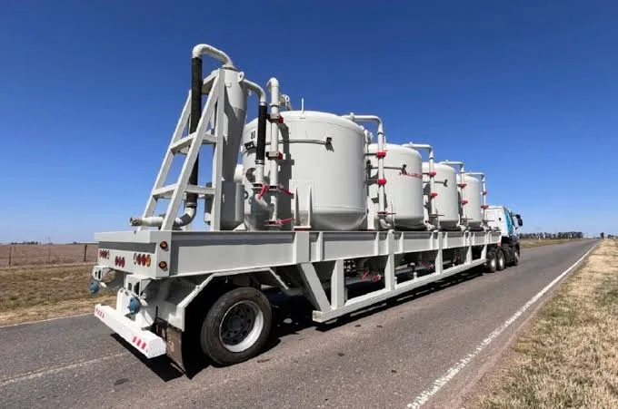 Bertotto Boglione fabrica y despacha tanques de 200.000 litros con destino a Vaca Muerta